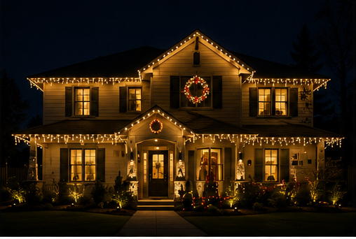 idalight permanent outdoor lighting installation