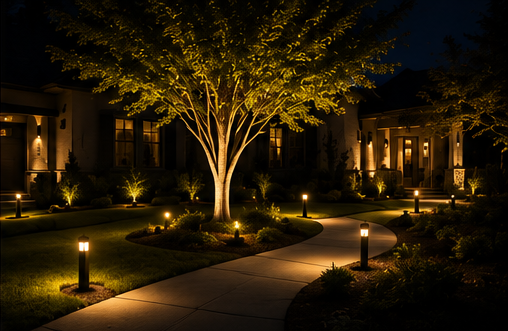 Christmas Light Installation